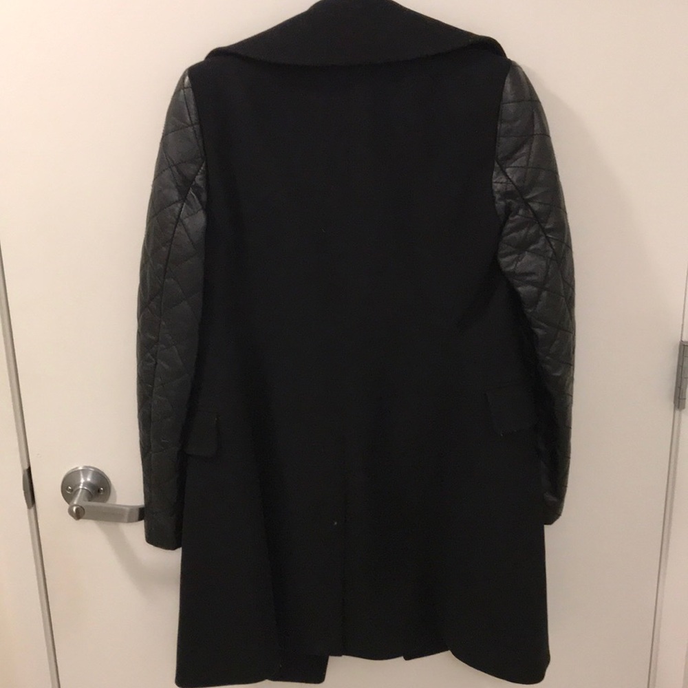 Club Monaco wool blend pea coat - Picture 3 of 4